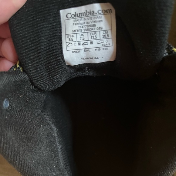 Columbia Coretek II Waterproof YM5347-089 Green Hiking Boots main image 4